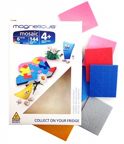 MAGNETICUS. Магнитная мини-мозаика "Бабочка", 6 цветов (Magneticus, MM-03BL)